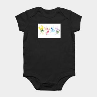 Fairy Dancers Summer Fall Winter Spring Baby Bodysuit